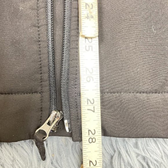 32 Degrees Weatherproof Men's Zip-up Inner Drawstring Jacket Black Size Medium - Picture 9 of 10